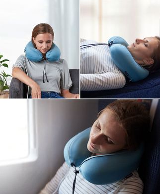 Подушка массажная Naturehike Vibrating Massage Pillow NH18Z060-T Navy Blue