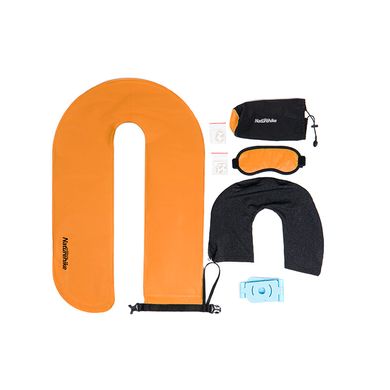 Набір для сну U-shaped inflatable pillow 20ZT NH20ZT004 orange