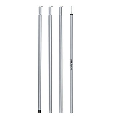 Комплект стоек для тента Naturehike 2.4 м Steel poles 25 NH19PJ042 silver