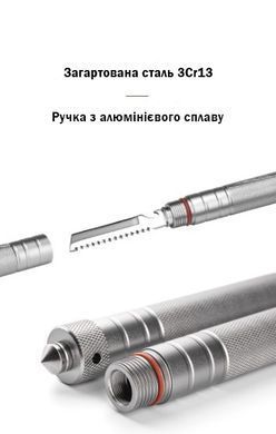 Лопата багатофункціональна Naturehike Outdoor Shovel NH20GJ002 steel 6927595761847 фото