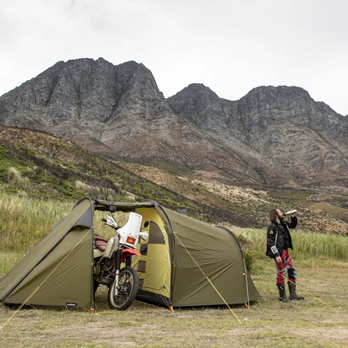 Палатка Naturehike Could Tourer Motercycle II (2-х местная) 40D NH19ZP013 gray