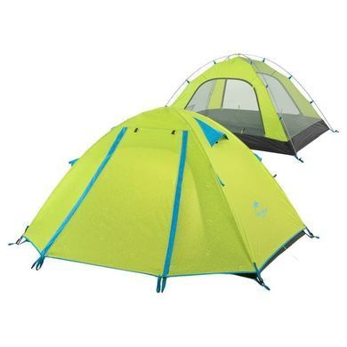 Палатка Naturehike P-Series IV (4-х местная) 210T 65D polyester Graphic NH18Z044-P green 6975641887959 фото