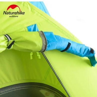 Палатка Naturehike P-Series IV (4-х местная) 210T 65D polyester Graphic NH18Z044-P green 6975641887959 фото