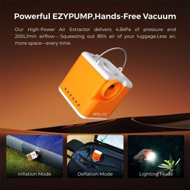 Набір для вакуумного пакування Flextail EZY PACK+EZY PUMP SET 2 пакети+насос 6975755966403 фото