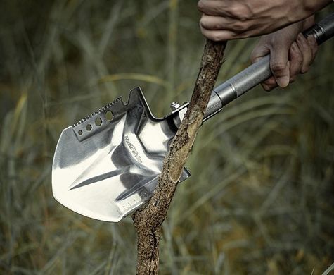 Лопата тактическая Naturehike Outdoor Shovel NH20GJ002 steel