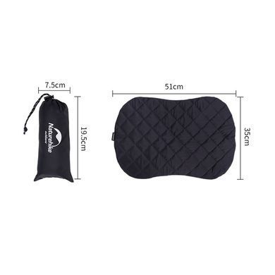 Чохол для подушки Naturehike Ultralight NH17Z025-T black 6927595722138 фото