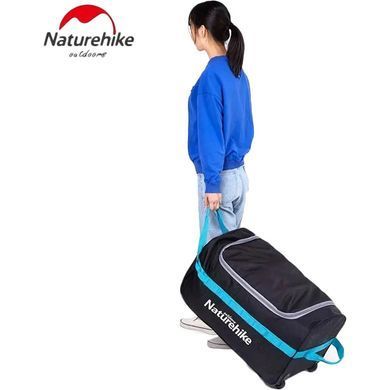 Сумка дорожня Naturehike Сamp suitcase A027 110 л NH18X027-L black 6927595731253 фото