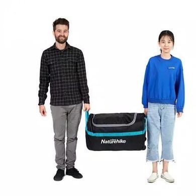 Сумка дорожня Naturehike Сamp suitcase A027 110 л NH18X027-L black 6927595731253 фото
