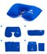 Подушка надувная Naturehike Inflatable Travel Neck Pillow NH15A003-L Dark Blue