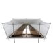 Палатка для кемпинга с пятью стойками Naturehike Ranch Pyramid 150D 482*482*280 NH20ZP014 gold