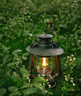 Лампа гасова Naturehike Outdoor Lamp NH22ZM003 dark green