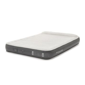Самонадувающийся матрас, двухместный, со встроенной помпой Naturehike CNK2450WS040, 250 мм, серый 6927595789810 фото