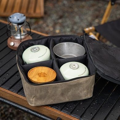 Сумка для кемпінгу 5.4 л Naturehike NH20PJ128 коричневий 6927595704899 фото