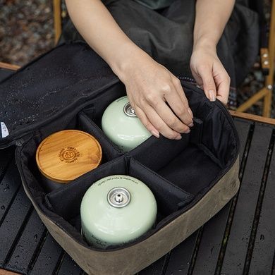 Сумка для кемпінгу 5.4 л Naturehike NH20PJ128 коричневий 6927595704899 фото