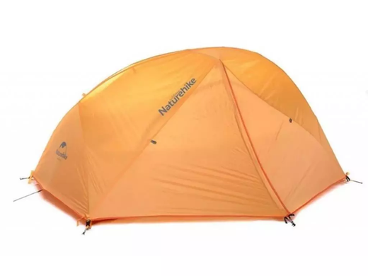 Палатка Naturehike Star River II (2-х местная) 210T polyester New version + footprint NH17T012-T orange