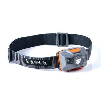 Ліхтар налобний Naturehike TD-02 USB NH00T002-D orange/gray