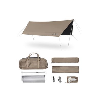 Тент универсальный Naturehike S CNK2350WS015 beige 6976023926341 фото