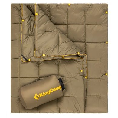Ковдра туристична KingCamp Smart 150 KS2432 olive KS2432_OLIVE фото