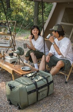 Сумка Naturehike XS03 Folding Tug Bag 88 NH21LX003 black 6927595795781 фото