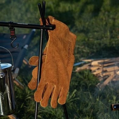 Рукавички вогнестійкі Leather Naturehike M NH20FS042 коричневий 6927595786932 фото