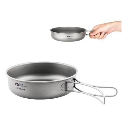 Сковорода титановая Mobi Garden Saucepan S NX20666034 titanium 6928405319715 фото