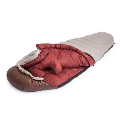 Спальний мішок пуховий Naturehike Snowbird M 350 NH20YD001 коричневий 6927595762127 фото