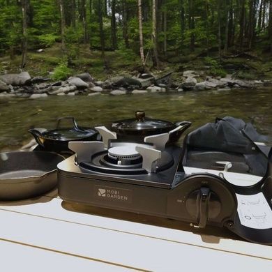 Плита газова портативна Mobi Garden Gas stove 2.2 NX23687003 sand 6941870571198 фото