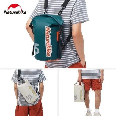 Гермомішок Naturehike 25 л CNK2300BS017 темно-зелений 6976023925283 фото