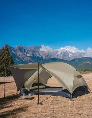 Палатка Naturehike Mongar UL2 (2-х местный) 15D CNK2550WS016 gray 6927595770504 фото