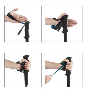Трекінгові палиці Naturehike ST08 Carbon 4-сек. (пара) 120 см NH18D020-Z бордовий 6927595748534 фото