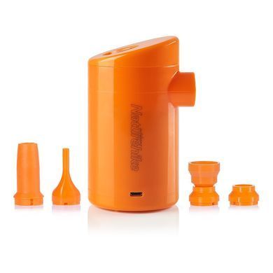 Насос Naturehike Mini Air Pump NH17C100-B orange 6927595722114 фото Насос Naturehike Mini Air Pump NH17C100-B orange 6927595722114 фото