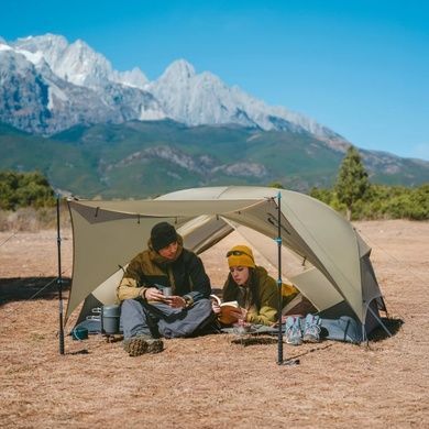 Палатка Naturehike Mongar UL2 (2-х местный) 15D CNK2550WS016 gray 6927595770504 фото