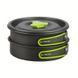 Набір посуду для кемпінгу Starcamp Cookware set 1-2 HX-CK01 black SC129 &ndash; фото 4