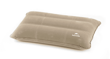 Подушка надувная Naturehike Square Inflatable Pillow NH18F018-Z beige grey 6977465866431 фото