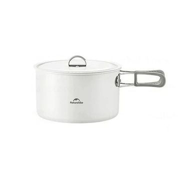 Кастрюля с керамическим антипригарным покрытием Naturehike 1.7 л CNK2450CF013 white 6927595711972 фото