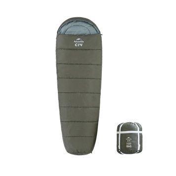 Спальник с капюшоном Naturehike CNK2300SD014 MJ600 Сечь, зеленый 6979850308526 фото