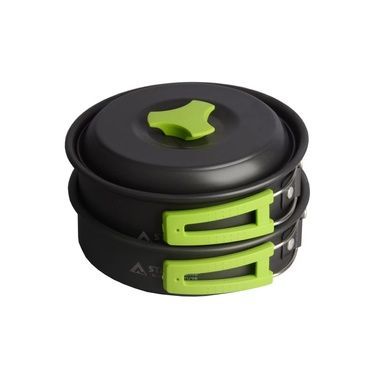 Набір посуду для кемпінгу Starcamp Cookware set 1-2 HX-CK02 black SC130 фото
