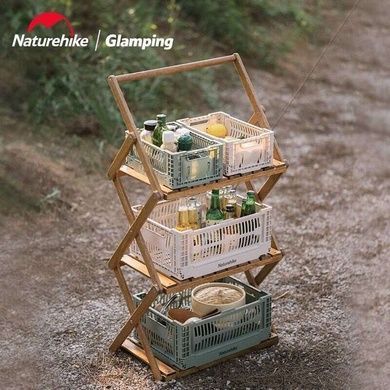 Ящик складной Naturehike PP 17 л NH21SNX06 green 6927595799987 фото