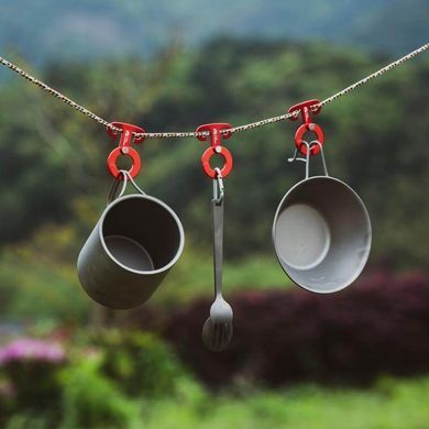 Крючки подвесы Mobi Garden Wind rope 4шт NX21671031 red 6928405344588 фото
