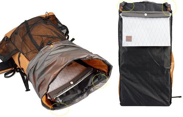 Рюкзак 3F UL GEAR Tutor 38 л UHMWPE/Nylon+30D Cordura L blue 6970919907575 фото