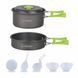 Набір посуду для кемпінгу Starcamp Cookware set 1-2 HX-CK02 black SC130 &ndash; фото 5