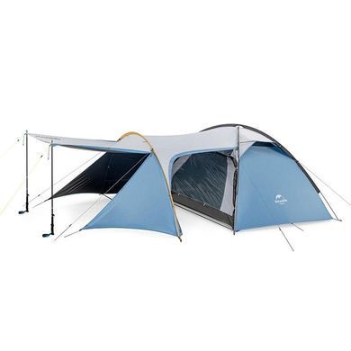 Палатка Naturehike Knight III (3-х местная) 190T polyester NH19G001-Y grey 6927595736340 фото