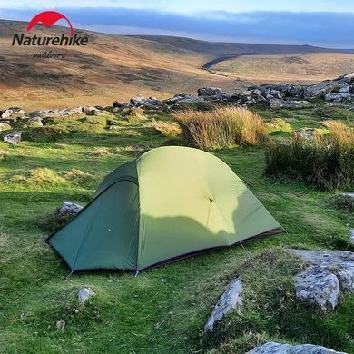Палатка Naturehike Cloud UP III (3-х местная) 20D nylon New version + footprint NH18T030-T темно-зеленый 6927595765685 фото Палатка Naturehike Cloud UP III (3-х местная) 20D nylon New version + footprint NH18T030-T темно-зеленый 6927595765685 фото