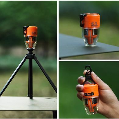 Насос-ліхтар кемпінговий Flextail Max Pump 3 orange MP3G650-OG-i фото