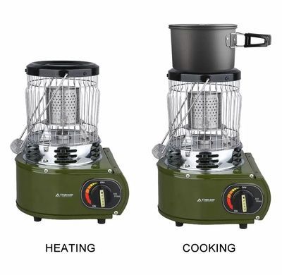 Обігрівач газовий Starcamp Gas Heater HX-3000B green SC123 фото