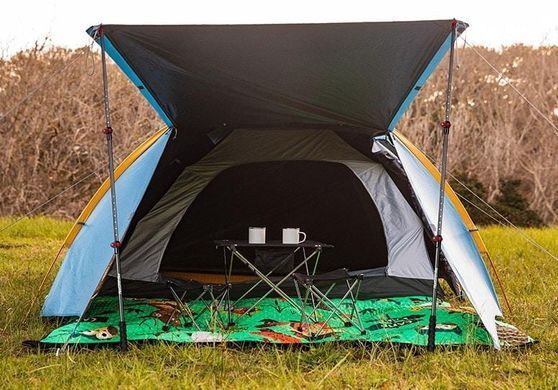 Палатка Naturehike Knight III (3-х местная) 190T polyester NH19G001-Y grey 6927595736340 фото