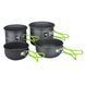 Набір посуду для кемпінгу Starcamp Cookware set 2-3 HX-CK03 black SC131 &ndash; фото 1