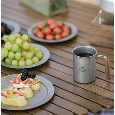 Тарелка глубокая Naturehike steel NH21SJ001 серый 6927595784624 фото