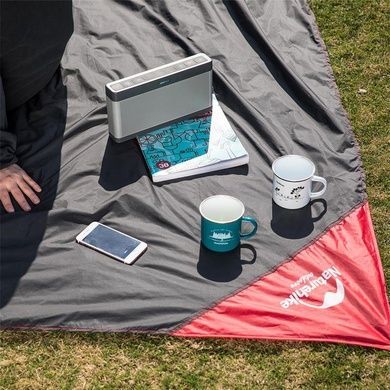 Коврик для пикника Naturehike Moisture proof camping picnic mat L 1450х2000 мм NH17D050-B черный 6927595724651 фото