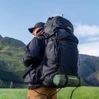 Матрац надувний одинарний Naturehike CNK2550WS019 65 мм із мішком для надування blue 6977465869647 фото